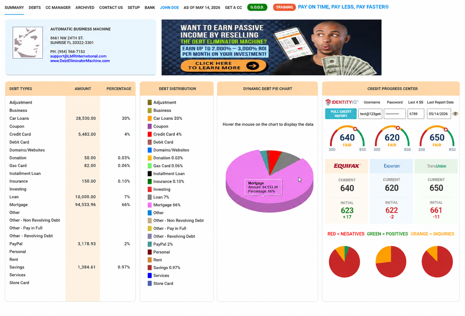DEM New Dashboard